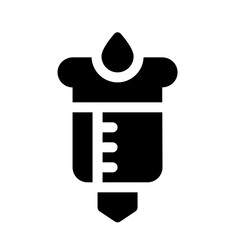 Rain glyph icon