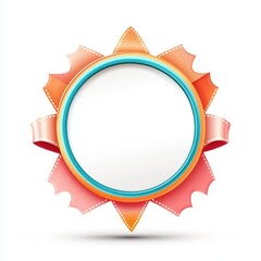 Vector badge design template