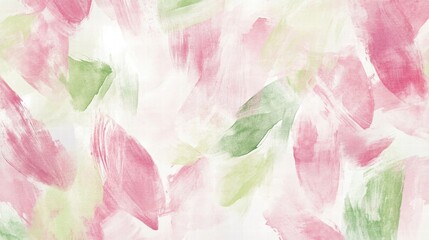 Fototapeta premium abstract watercolor painting in pink and green