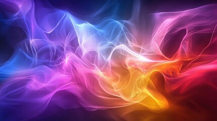 abstract colorful smoke and light background