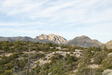 Cochise Head rock formation at Chiricahua National Monument, Arizona