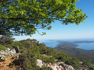 Mali Losinj - Wandern auf den höchsten Gipfel Televrina