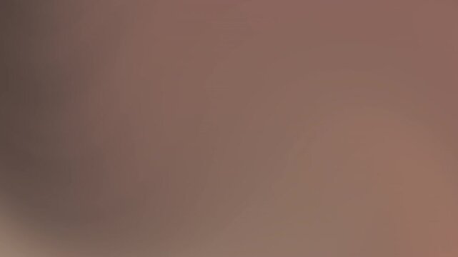 Abstract animated smooth flowing background in mocha mousse beige brown 2025 trendy tones 