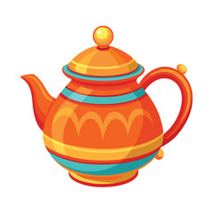 teapot isolated on white background