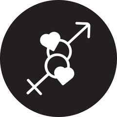 gender line icon