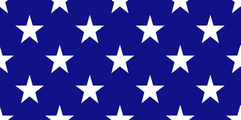 american flag star seamless pattern 