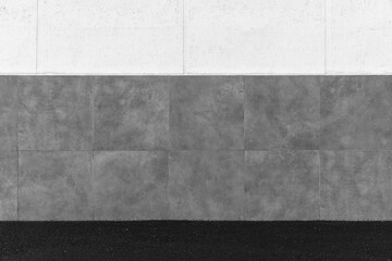 Fototapeta premium Urban background texture with gray white stone wall
