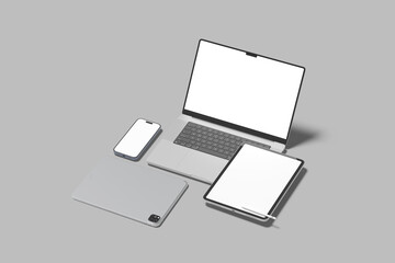 Multi Device blank mockup