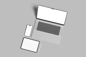 Multi Device blank mockup