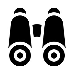 binoculars glyph icon
