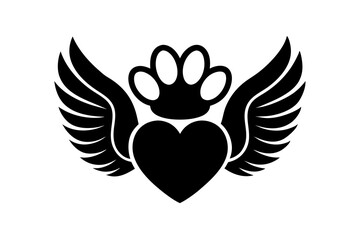 heart with wings