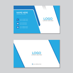 Modern Business Card Creative and Clean Business Card Template.
