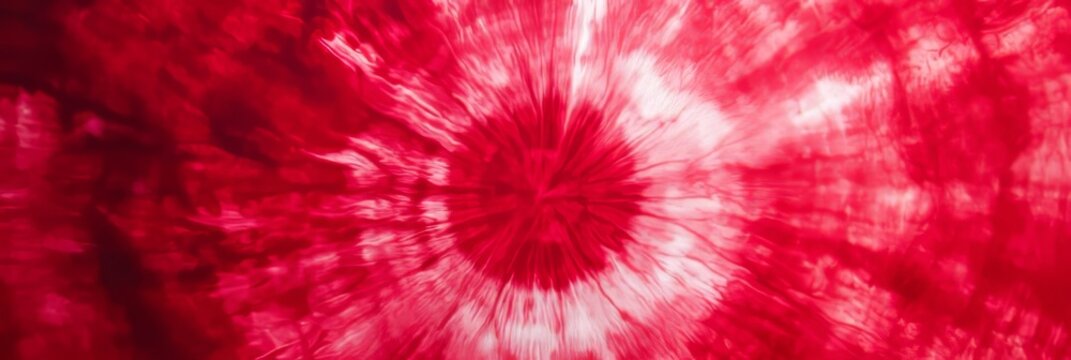 Chic Red Tie Dye Background with Natural Shapes and Contrasting Black and Gray Shades