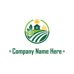 Agriculture logo vector 