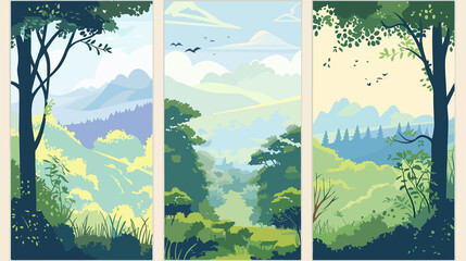 Beautiful Summer Parks Collection: Nature Landscapes