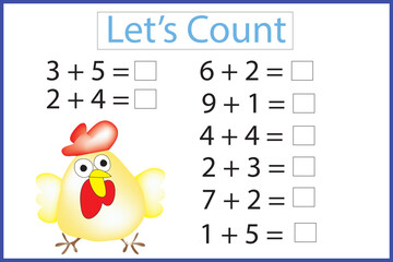 Lets count particular number nursery diagram