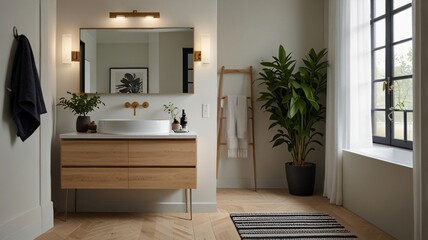 Bathrooms. Trend inspiration for your interior designs and social networks such as YouTube, Instagram or WhatsApp.

