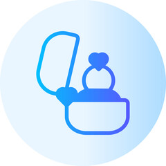 Ring gradient icon