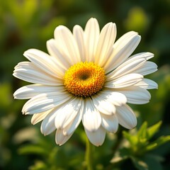 Fototapeta premium A delicate daisy, a gentle bloom.