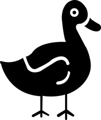 Duck silhouette collection, pool, water,