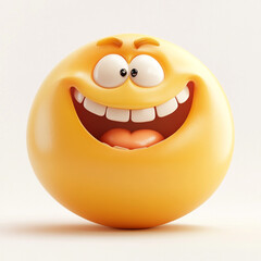 3d smiley face