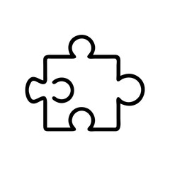 Puzzle piece representing career fit and strategic planning.