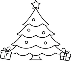 Christmas Tree with Decorations