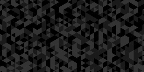 Texture minimal random vector gray, black low polygon triangle background. Abstract geometric pattern cover Polygon Mosaic triangle, business and corporate background.	
