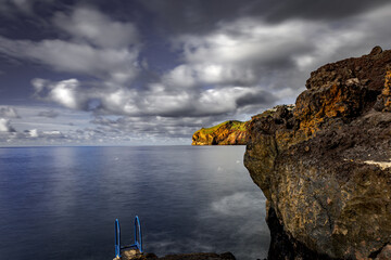 The beautiful coast of madeira