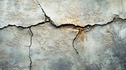 Fototapeta premium Cracked Weathered Concrete Wall Texture