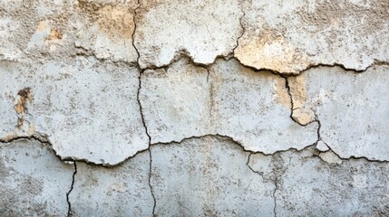 Cracked Weathered Concrete Wall Texture