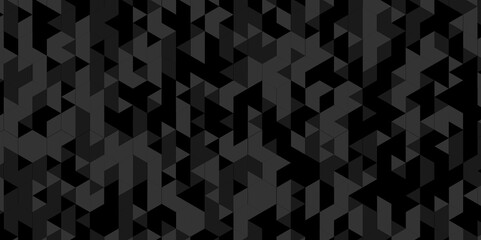 	
Vector geometric seamless black, gray cube square low polygon texture wallpaper. abstract surface creative diamond pattern corporate. black polygon Mosaic triangle overlap texture background.