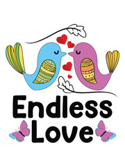  Valentine's day Typography and vintage, retro design