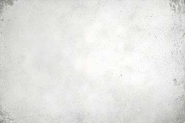Naklejka premium White concrete wall texture background with rough surface and vignette