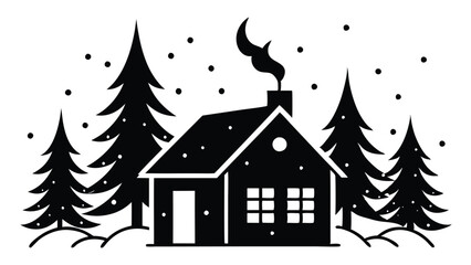 Cozy Christmas Cabin in the Woods