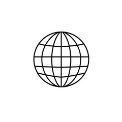 Globe Icon vector illustration