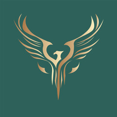 Eagle Bird Logo Vector Template. Business Logo Concept