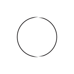 Geometric Circle Icon. Logo Icon in Vector