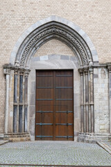 Doors from towns along the Rhine River