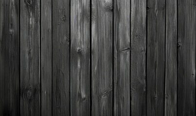 Naklejka premium Natural Weathered Banner with copy-space. Premium, Grey Wood Board Texture Wallpaper.