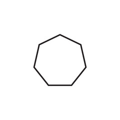 Hexagon icon Symbol, eps10