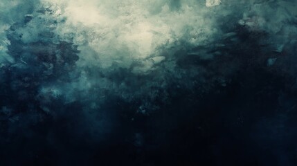 Fototapeta premium Mysterious abstract ocean surface with dark hues and ethereal texture on the canvas during a serene evening atmosphere