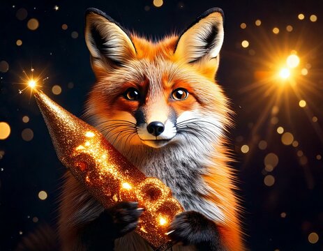 Gem&uuml;tlicher Panda mit 2025-Wunderkerze &ndash; Funkenfrohes Neujahrsmotiv