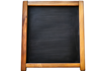 blank blackboard isolated on white isolated on white background