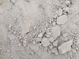 Earth Soil - White Sand Texture Background
