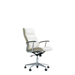 Obraz premium ergonomic office chair with wheels, armrests, and adjustable features for comfortable and efficient workspace setup