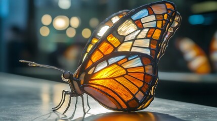 Playful Butterfly Capturing the Magic of Everyday Life in Blooming Surroundings