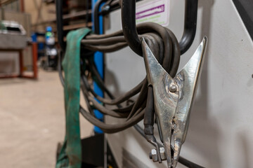 Clamp for welding machine