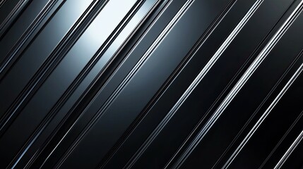 Obraz premium Abstract Dark Metallic Stripes Background Texture