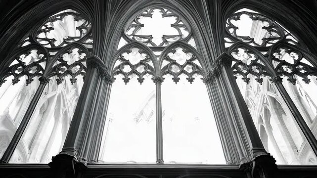 Neo-Gothic Architectural Patterns and Designs
